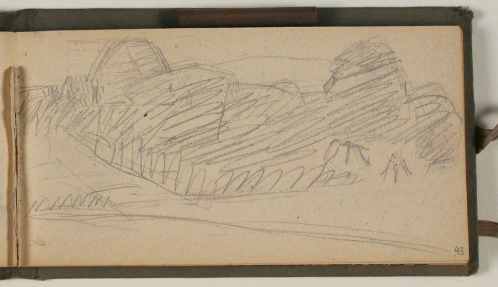 Niels Larsen Stevns, Landskabsstudie