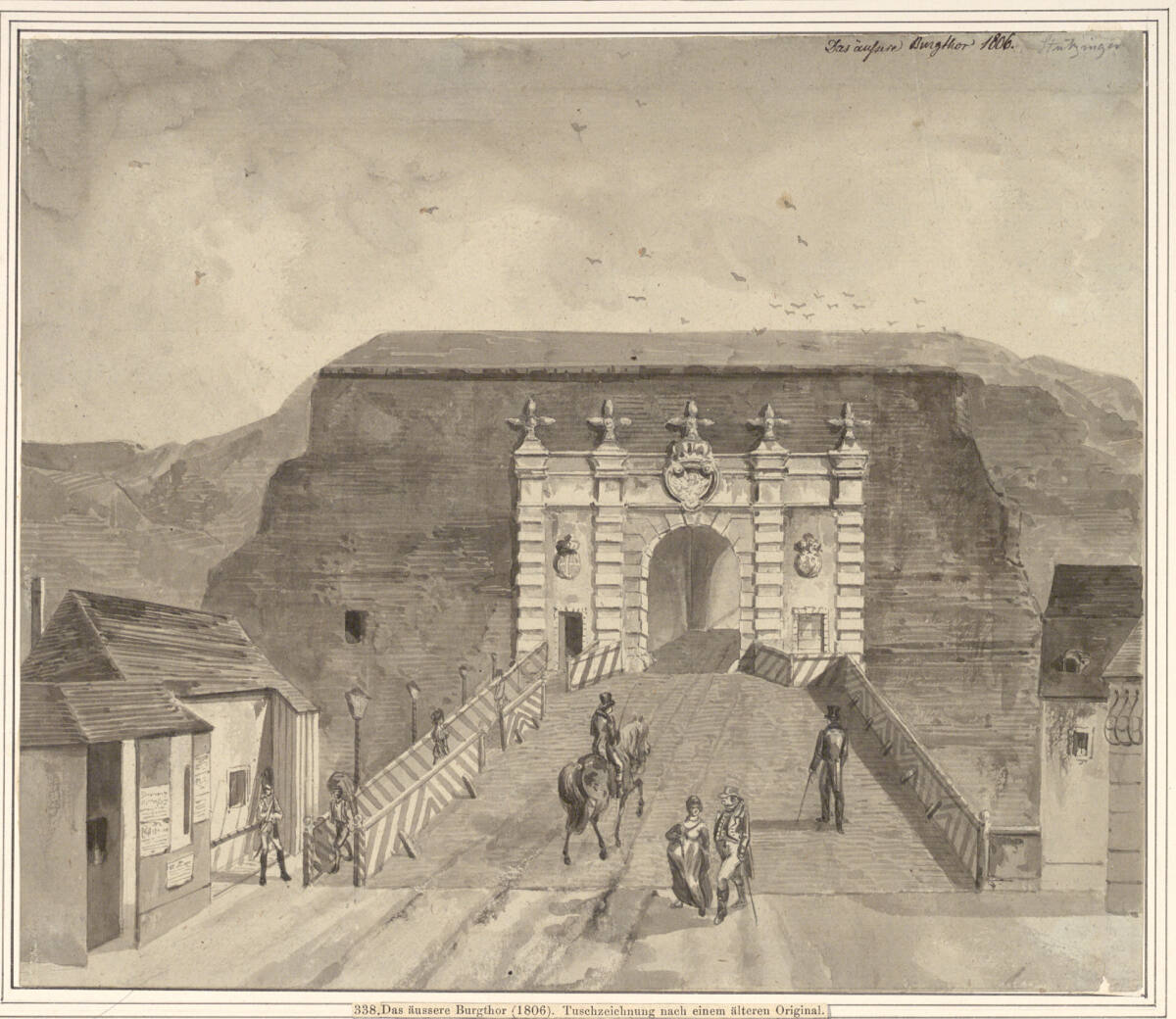 Anonym, Das äussere Burgtor