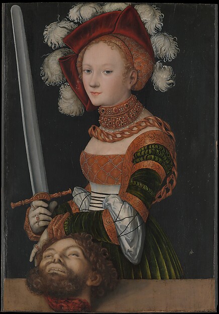 Lucas Cranach the Elder, Judith with the Head of Holofernes