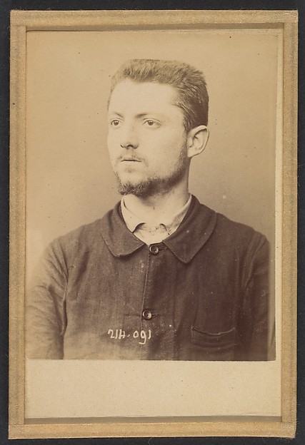 Alphonse Bertillon, Henry. Émile. (auteur de l'attentat de l'Hotel St-Lazare)