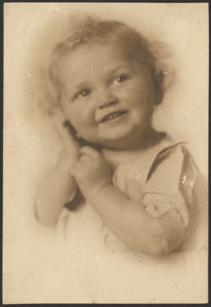 Louis Fleckenstein, [Portrait of a Smiling Child]