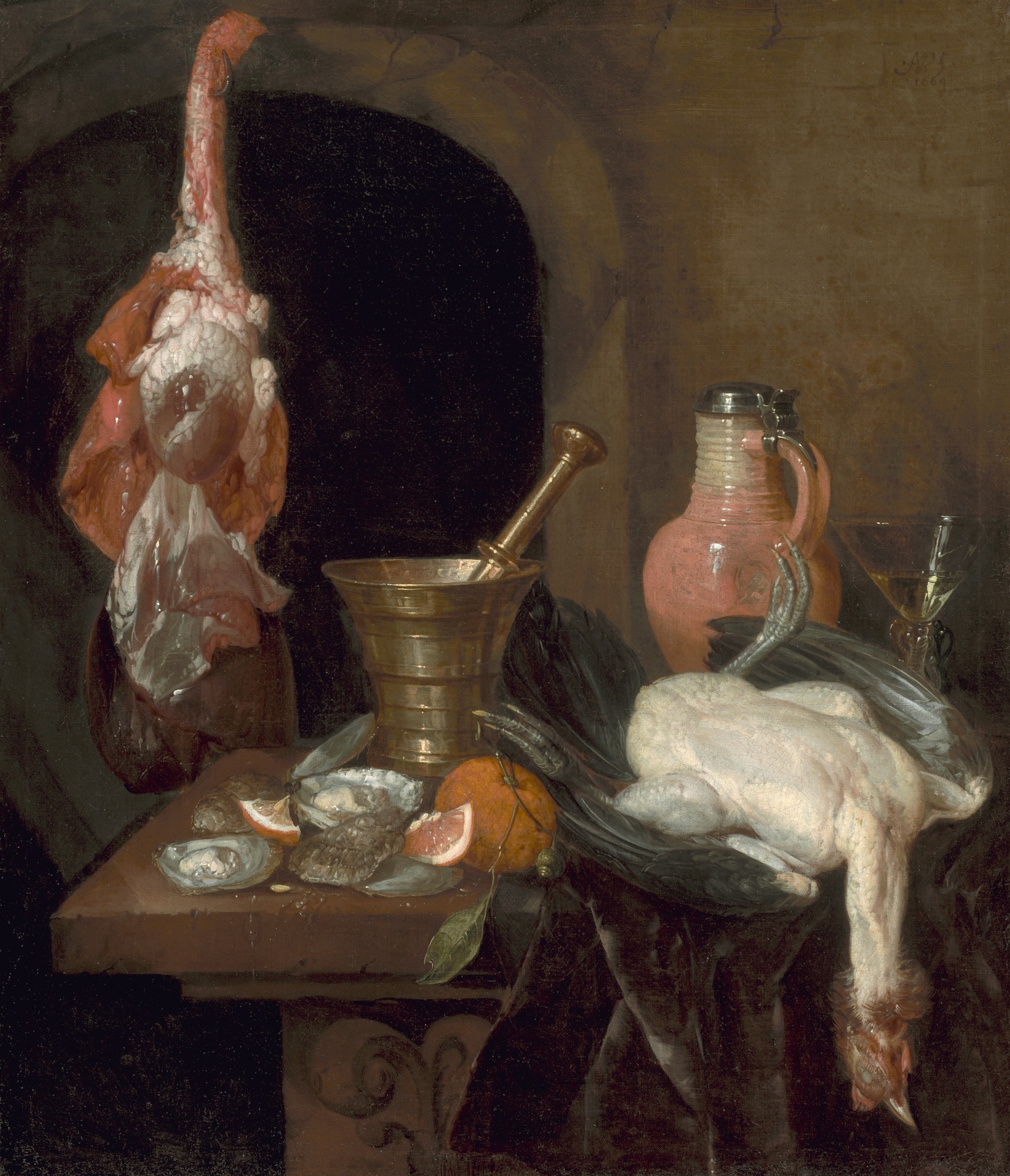 Abraham van Beijeren, Preparations for a Meal