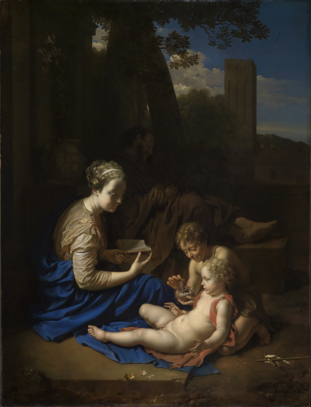 Adriaen van der Werff, Holy Family with Child St. John