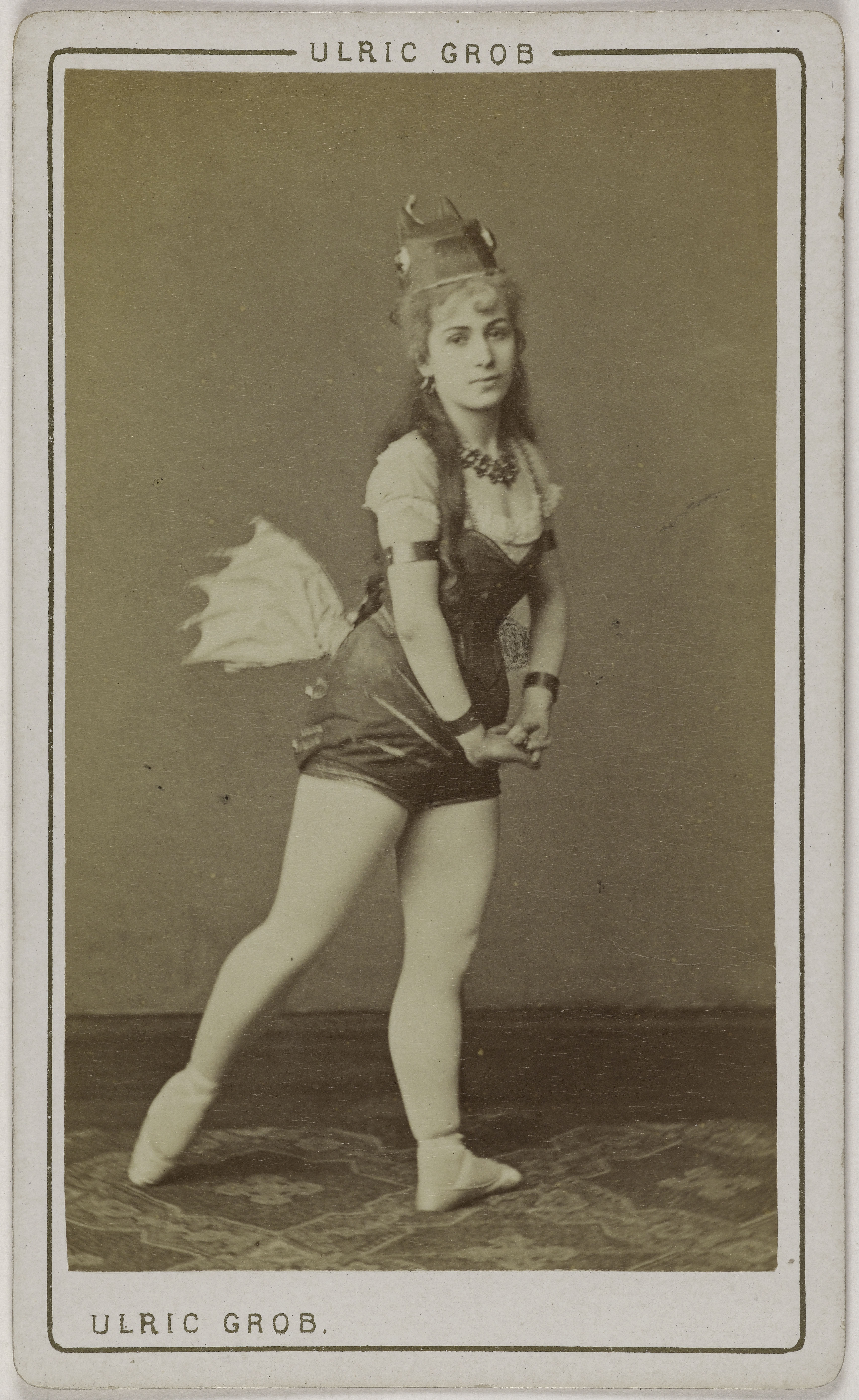 Ulric Grob, Portrait de Debartoli (danseuse au théâtre de la Gaité)