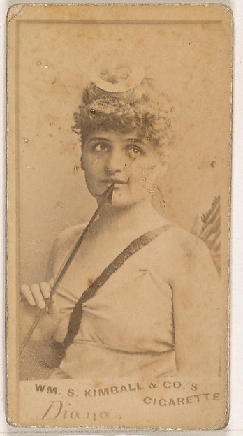 William S. Kimball & Company, Diana, from the Actresses series (N203) issued by Wm. S. Kimball & Co.