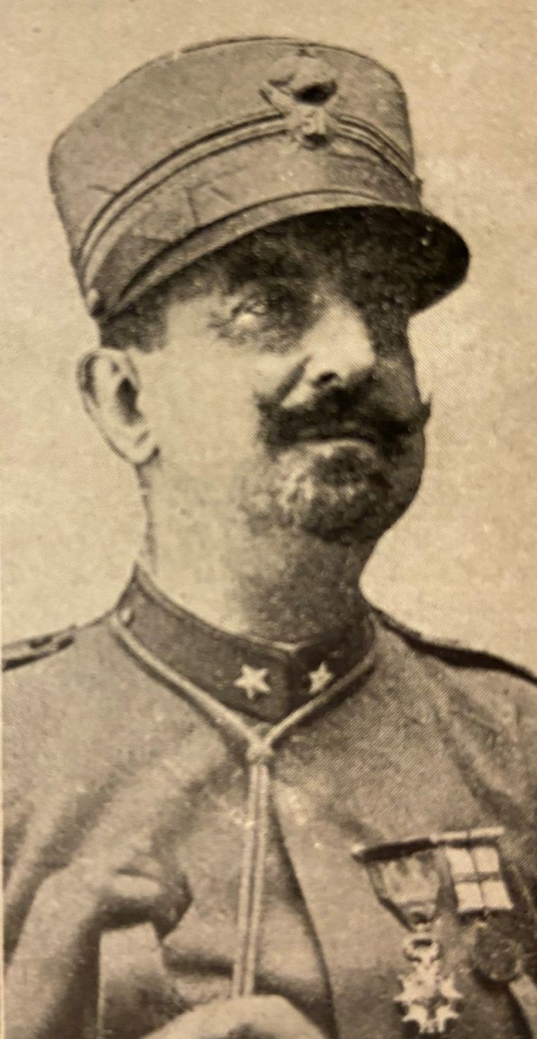 Unknown artist, Infantry Lieutenant Peppino Evangelisti, former Florentine cyclist