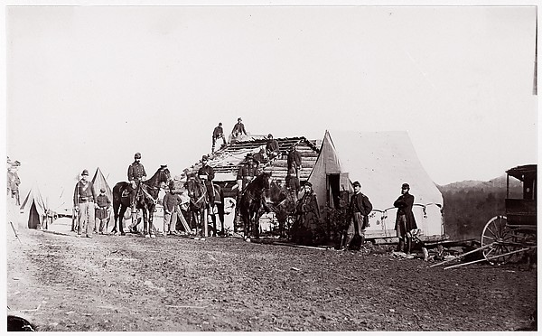 Unknown, "Building Winter Quarters"