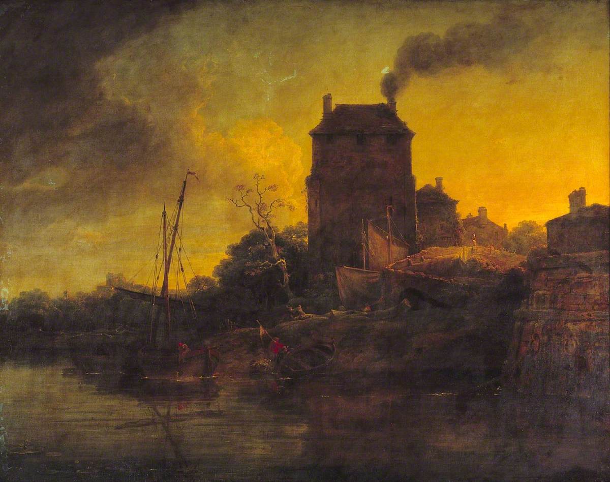 George Arnald, View on the Ouse at York