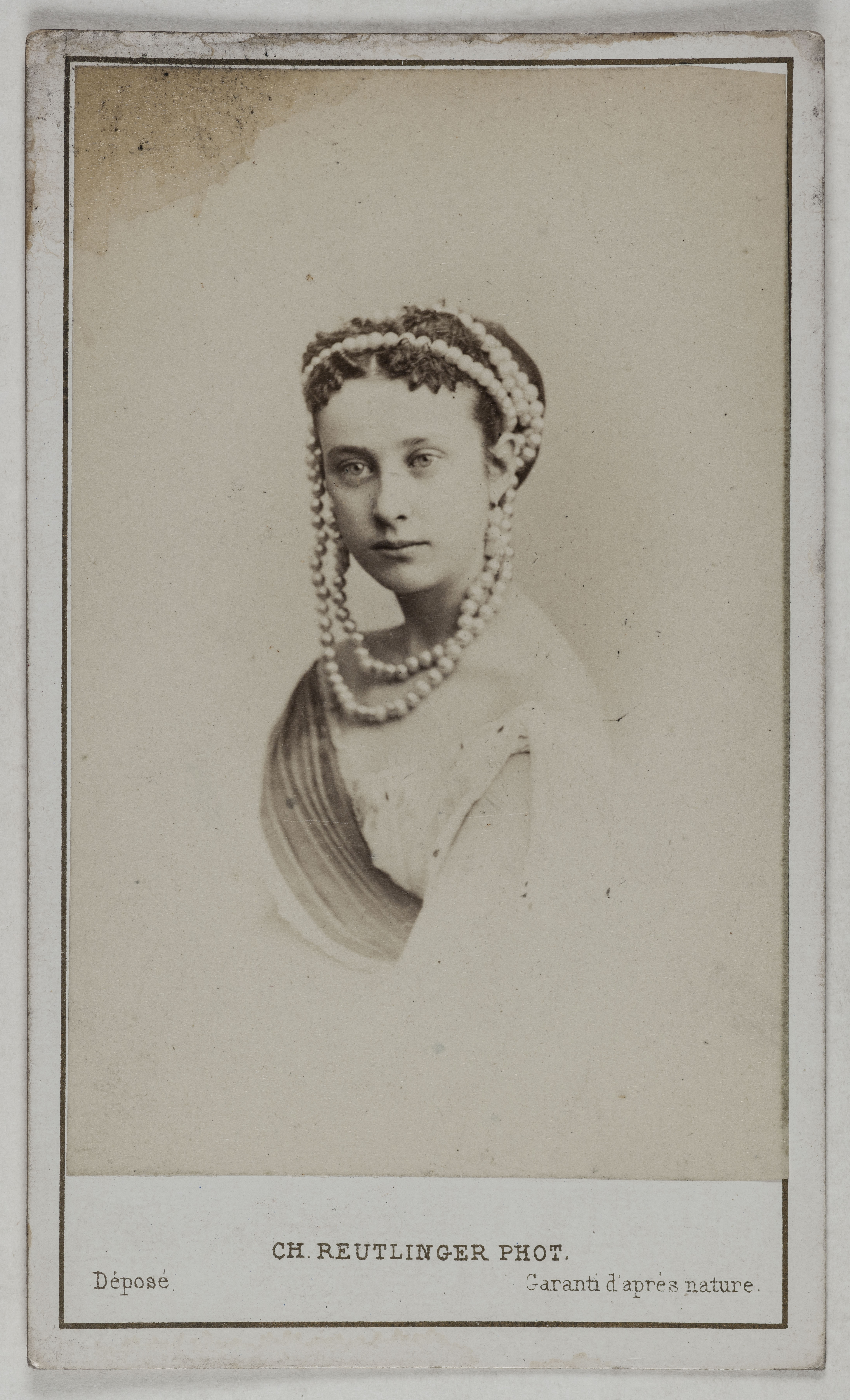 Charles Reutlinger, Portrait de Désirée, (actrice)