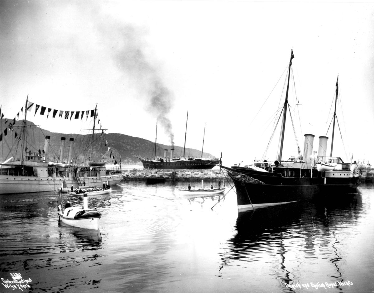 Anders Beer Wilse, Kong Haakon`s Kroningsferd