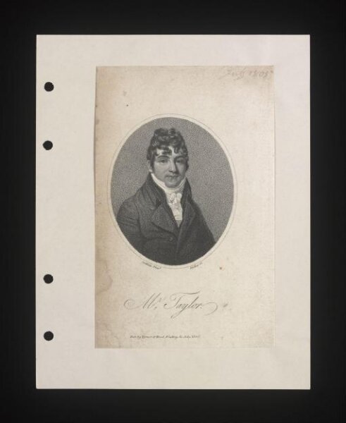Samuel De Wilde, Mr Taylor