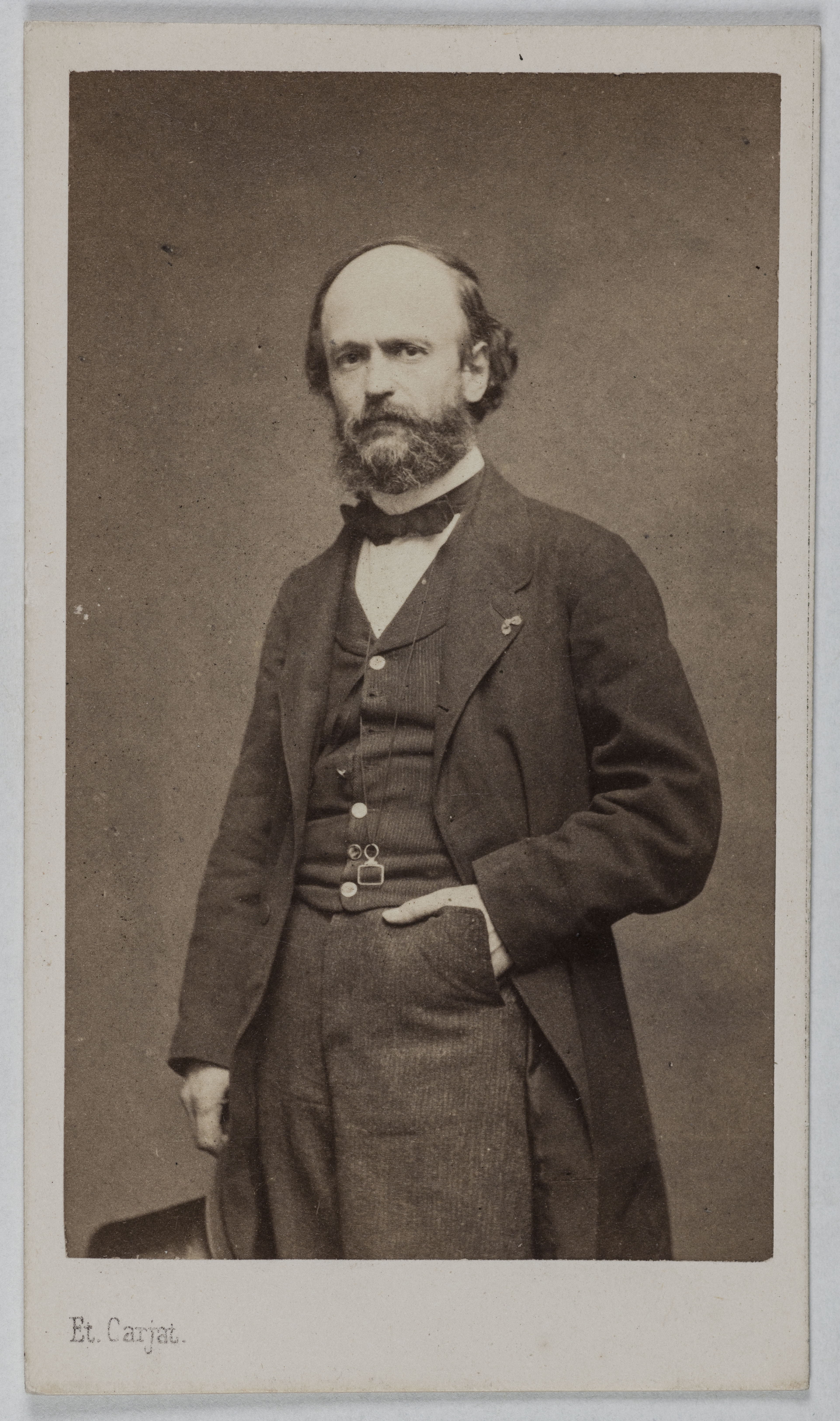 Etienne Carjat, Portrait d'Edouard Fournier (1819-1880), (littérateur)