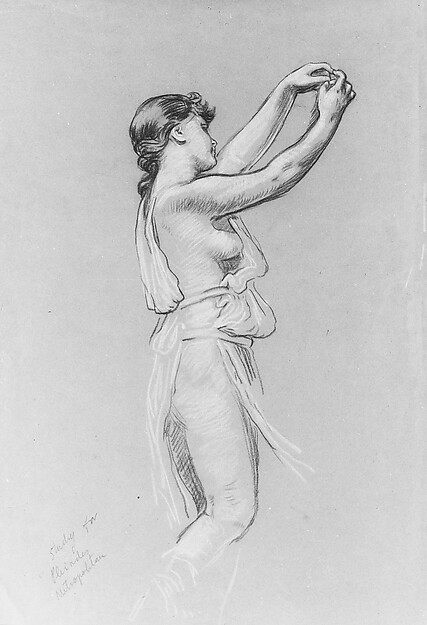 Elihu Vedder, Study for The Pleiades