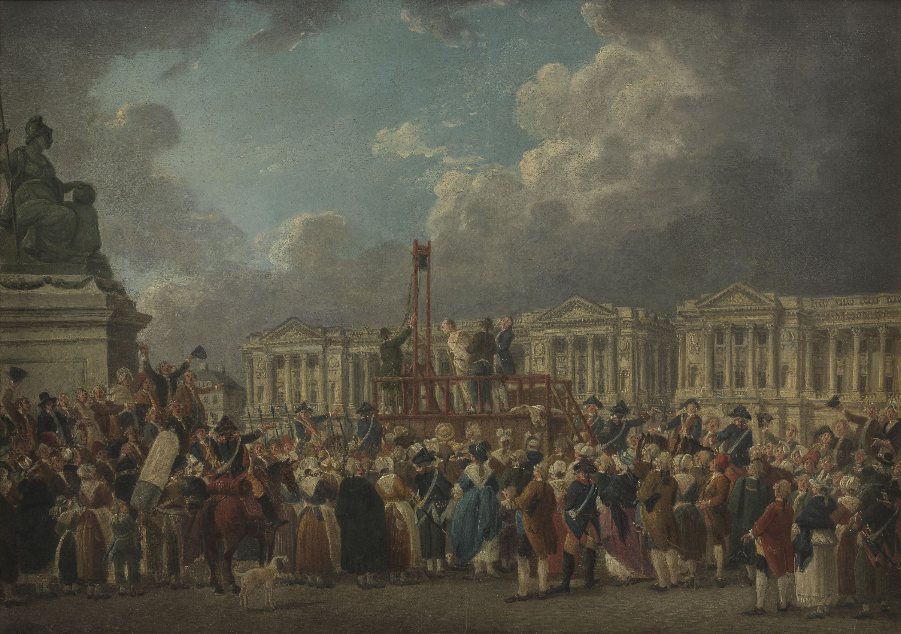 Pierre-Antoine Demachy, Une exécution capitale, place de la Révolution