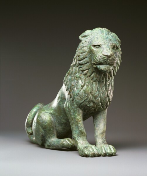 Unknown, Statuette of a Seated Lion