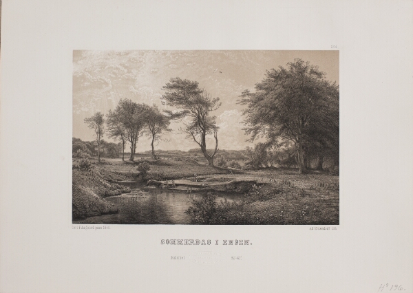 Adolph Kittendorff, Sommerdag i engen
