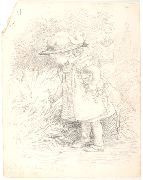 Lorenz Frølich, Lili plukker blomster
