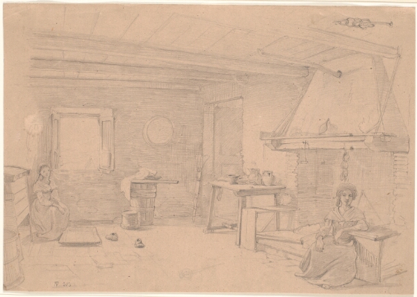Wilhelm Marstrand, Italiensk bondestue