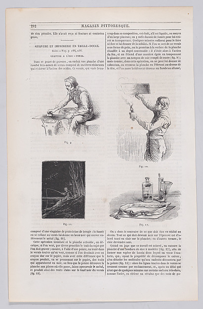Charles Jacque, Etching, from "Le Magasin Pittoresque"