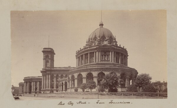 Carleton Watkins, New City Hall - San Francisco