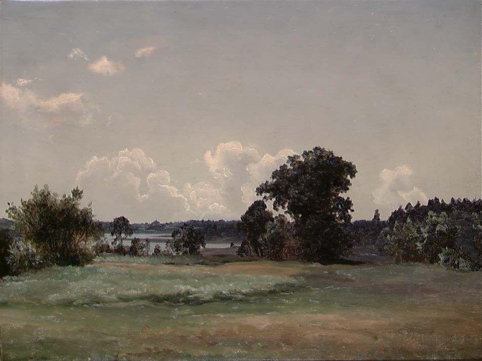 Bernt Lund, Landscape near the Lake Borrevannet