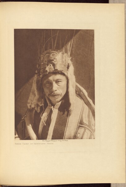 Edward S. Curtis, Raven Chief of Skidegate - Haida