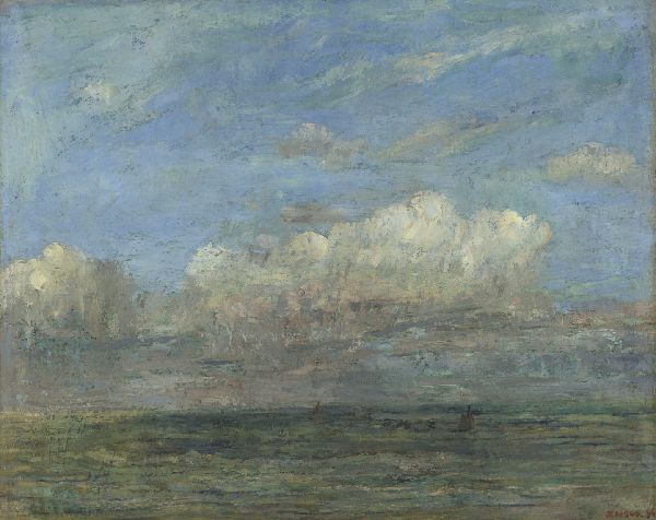 James Ensor, The White Cloud