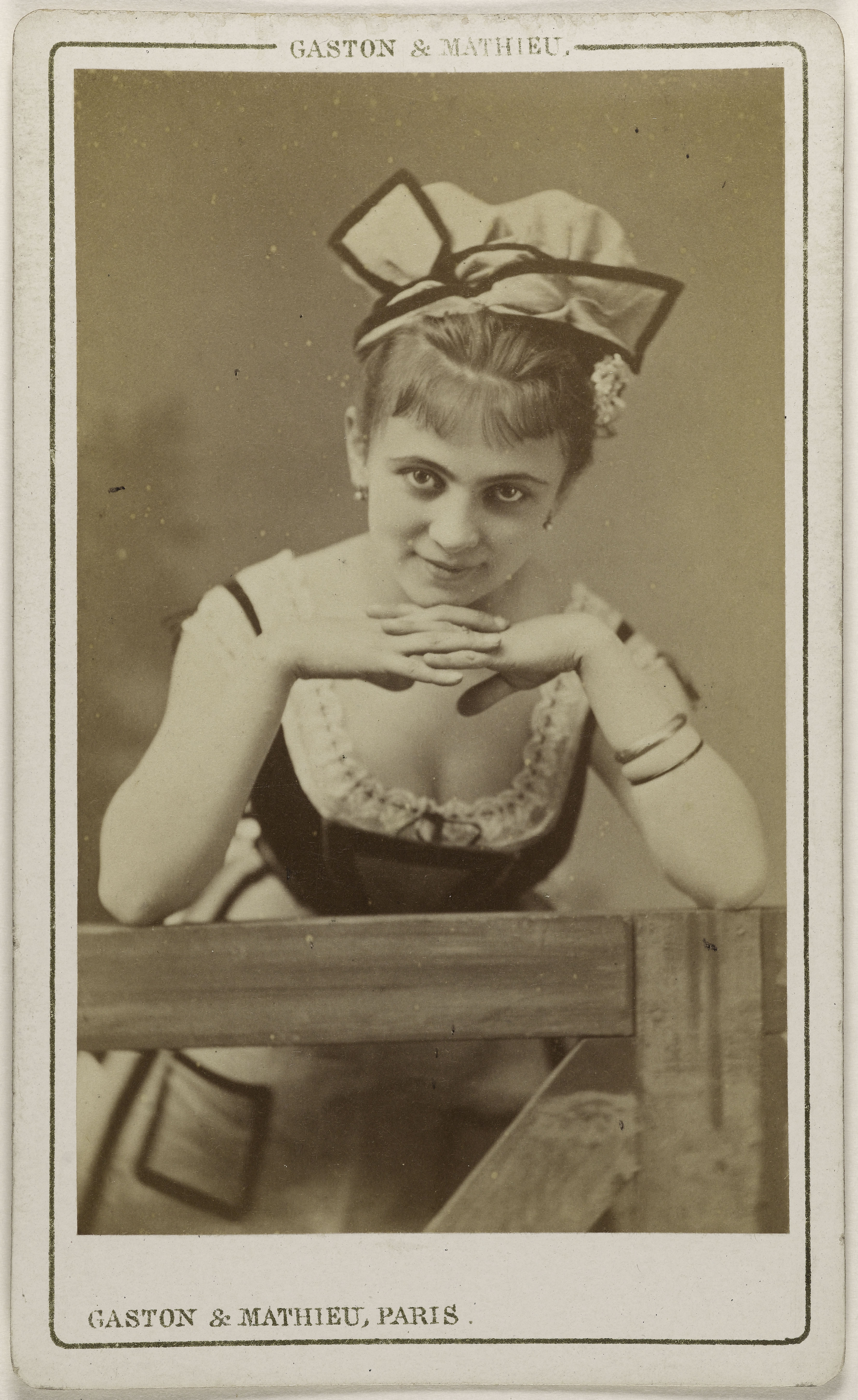 Gaston & Mathieu, Portrait de Beaumaine (ou Baumaine), Juliette, (danseuse)