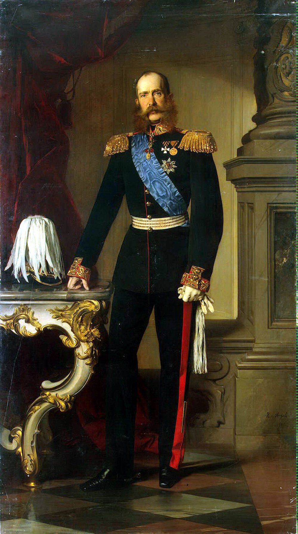 Heinrich von Angeli, Portrait of Franz Josef I, Emperor of Austria