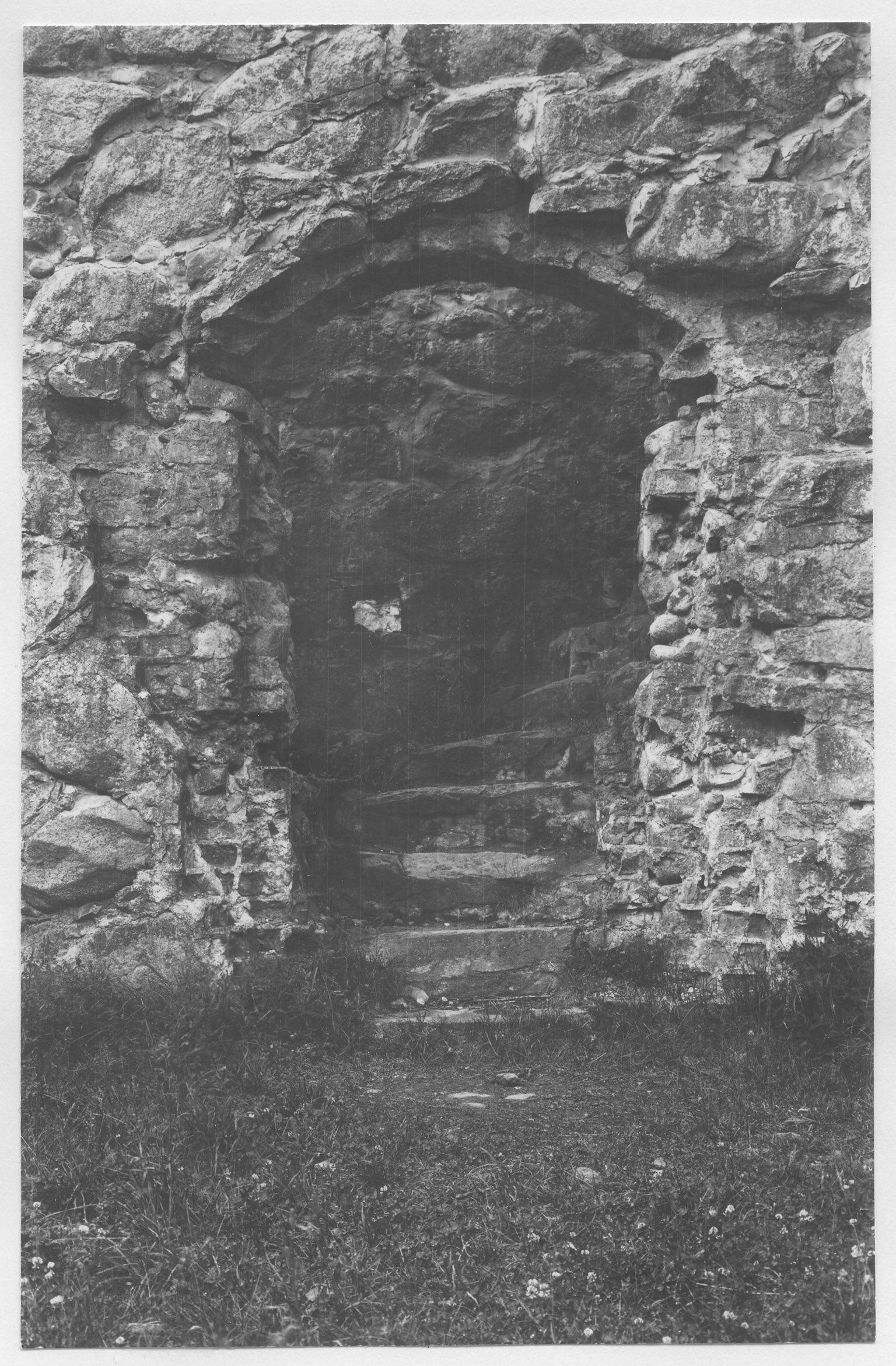 Mårten Sjöbeck, Kronobergs slottsruin