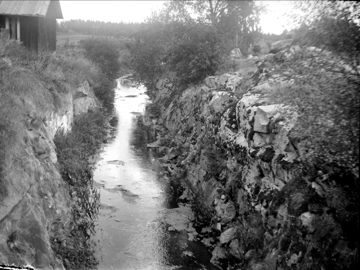 August Fredrik Schagerström, Vattendrag, Skällnora, Fresta socken, Uppland 1925