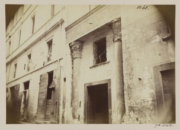 Parker, John Henry, Porticus or Colonnade of Philippus - Two of the Columns, A.D. 10, near the Theatre of Marcellus