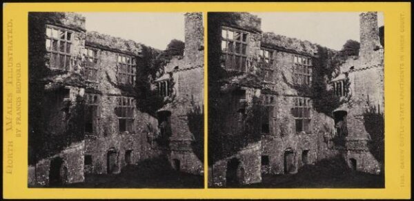 Francis Bedford, Carew Castle: The State Apartments in Inner Court