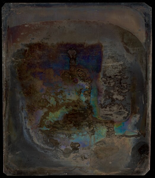 Unknown, [Daguerreotype plate with no image]