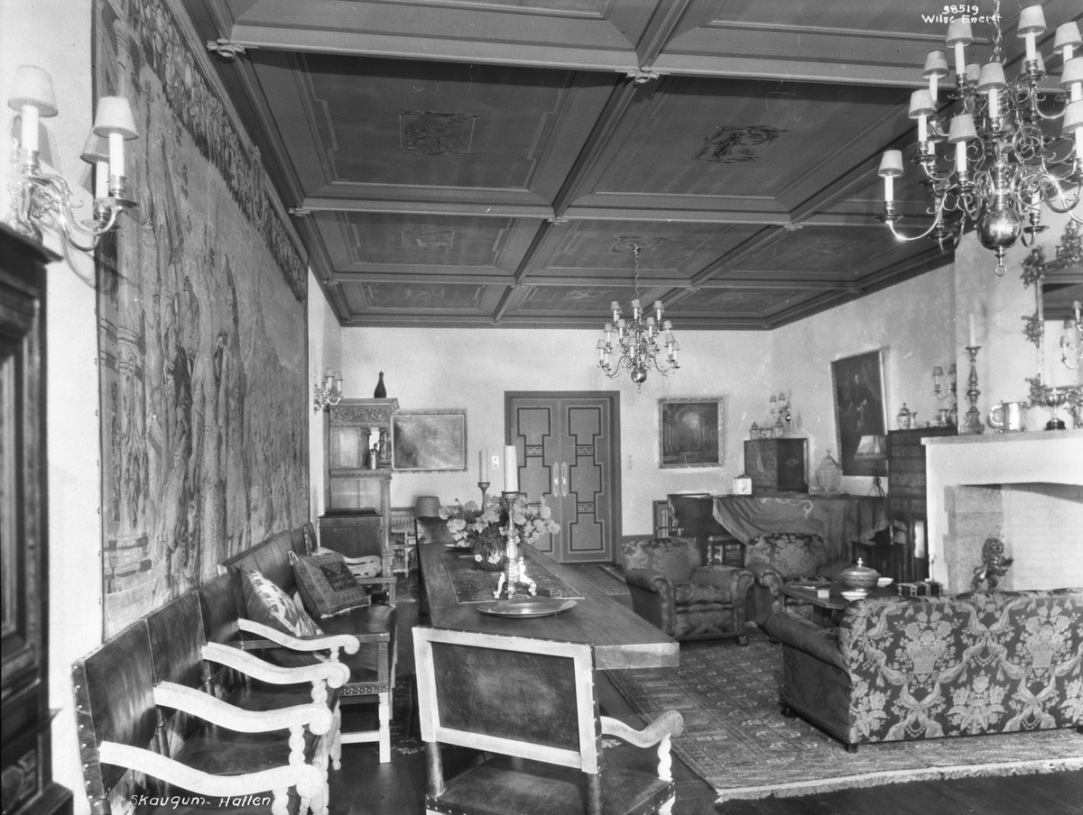 Anders Beer Wilse, Prot: Skaugum hall