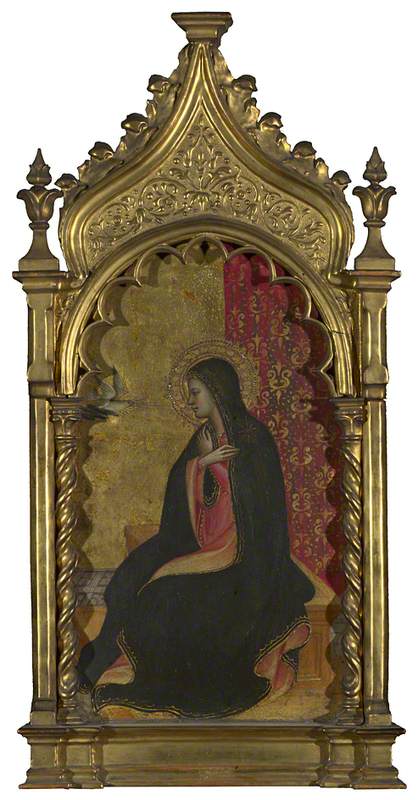 Giovanni dal Ponte, The Virgin Annunciate: Right Pinnacle