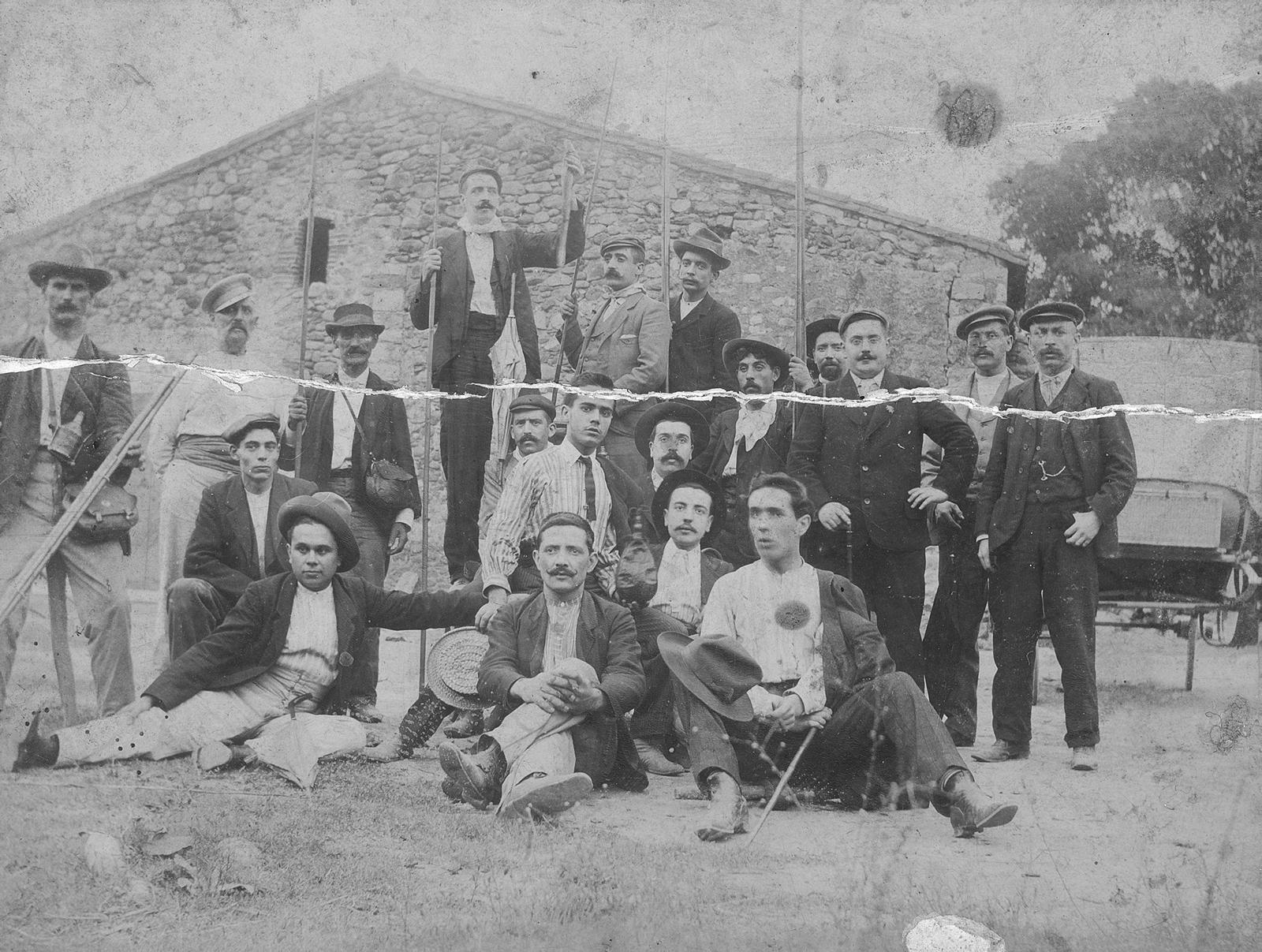 Desconegut, [Dia de pesca a Colomers]