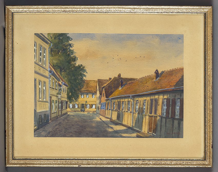 Wilhelm Frey, Petersiliengasse (Zustand vor 1924), um 1950