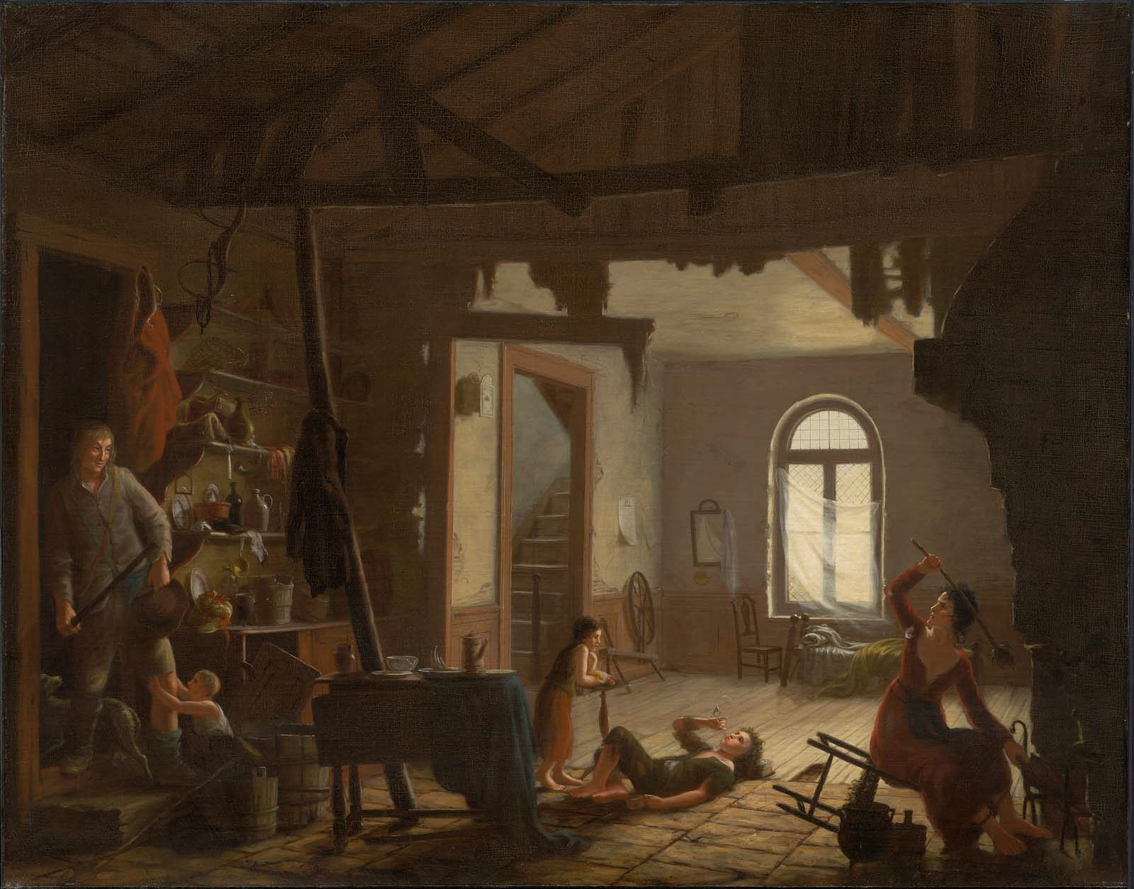 Charles Bird King, Rip van Winkle Returning from a Morning Lounge