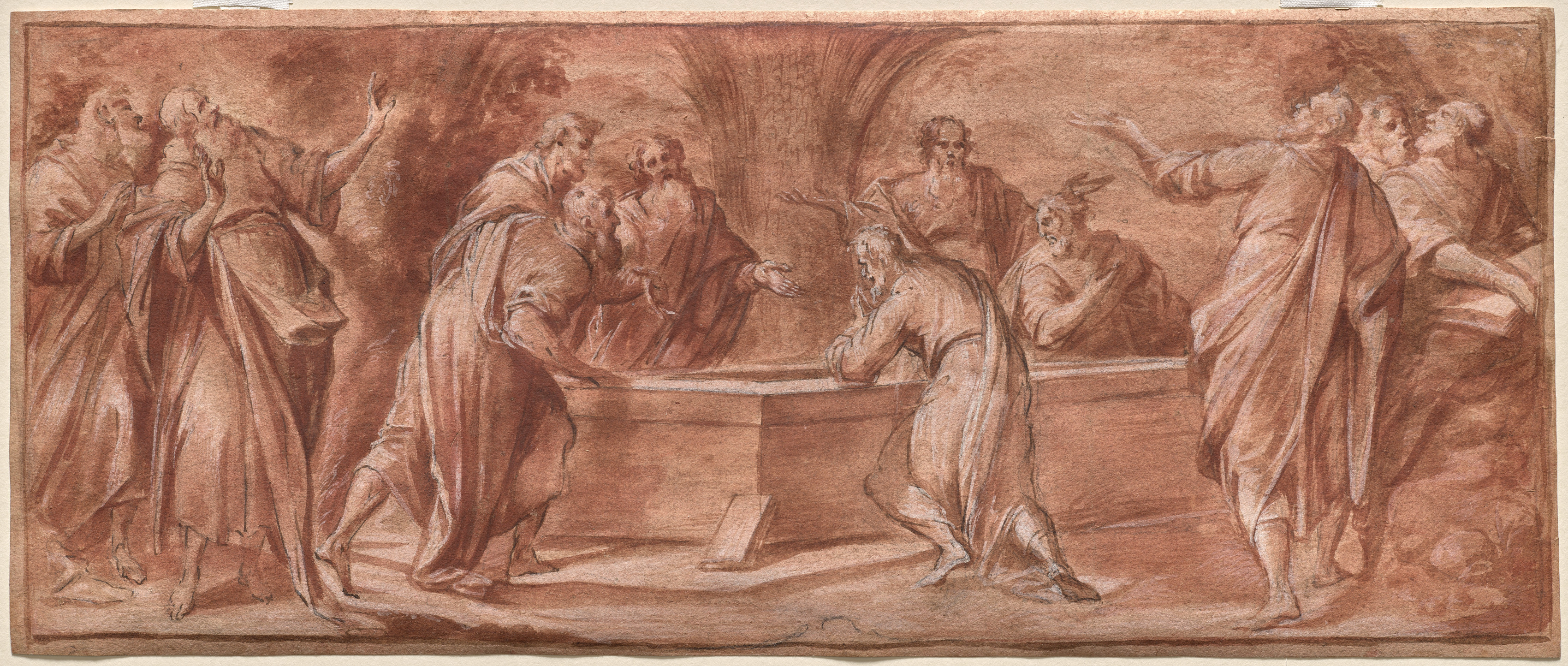 Camillo Procaccini, The Apostles Gathered Around the Tomb of the Virgin