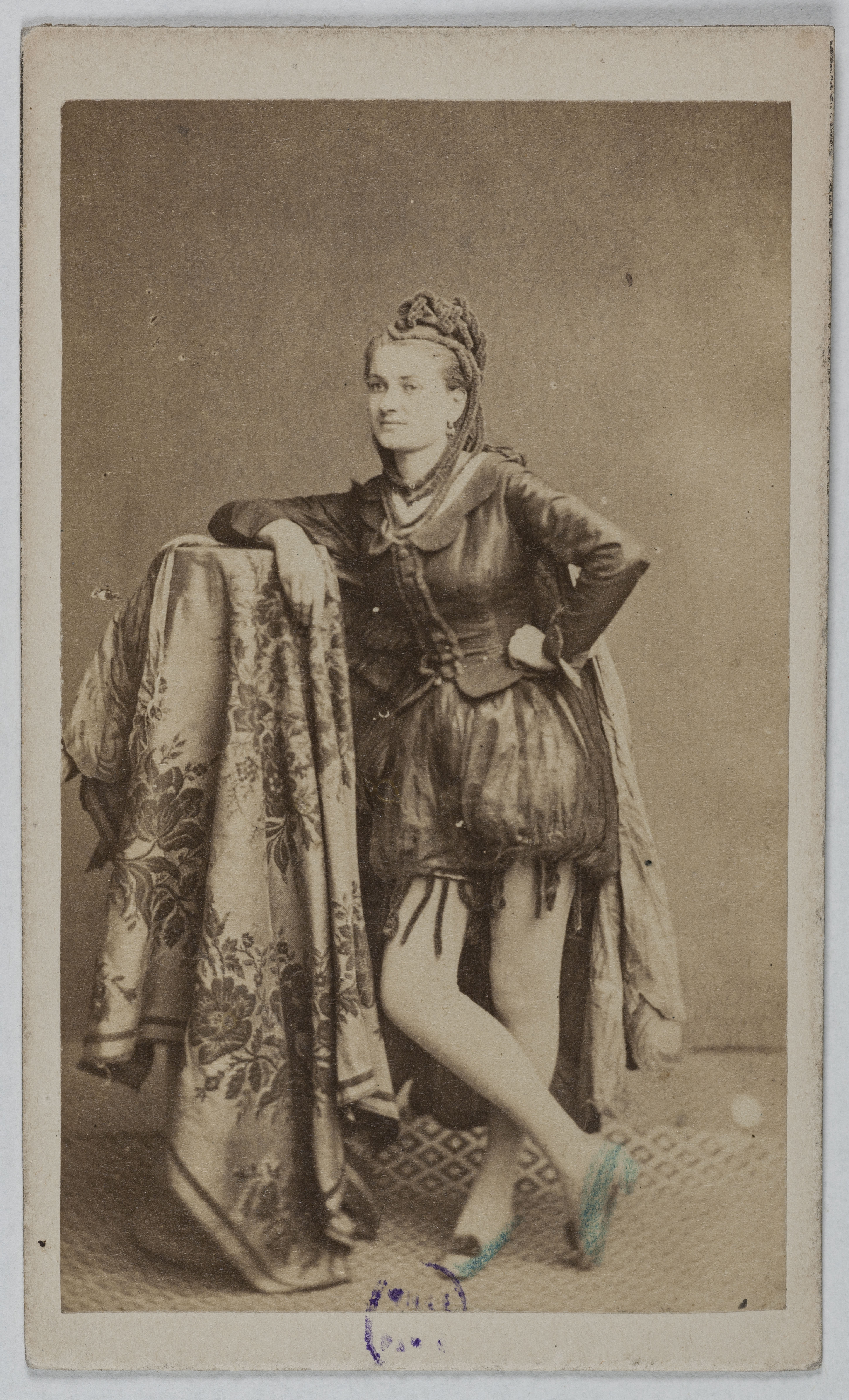 Anonyme, Portrait d'Eva (actrice)