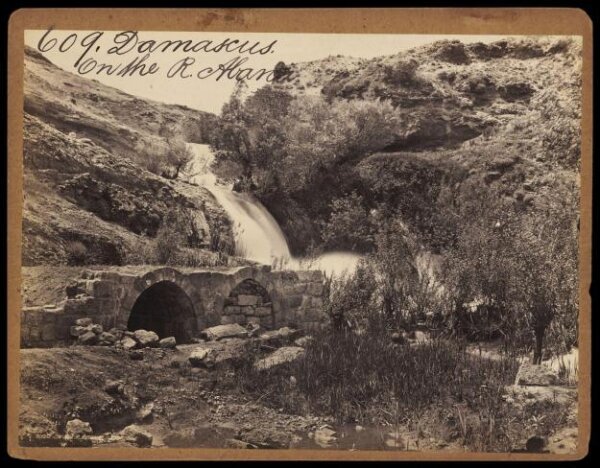 Francis Frith, Damascus.  On the R. Abana