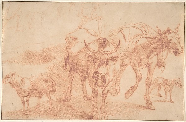 Nicolaes Berchem, Animal Studies