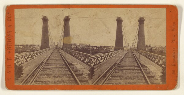 Edward and Henry T. Anthony & Co., The Suspension Bridge.