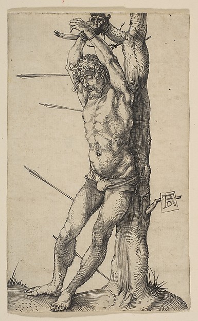 Albrecht Dürer, Saint Sebastian Tied to a Tree