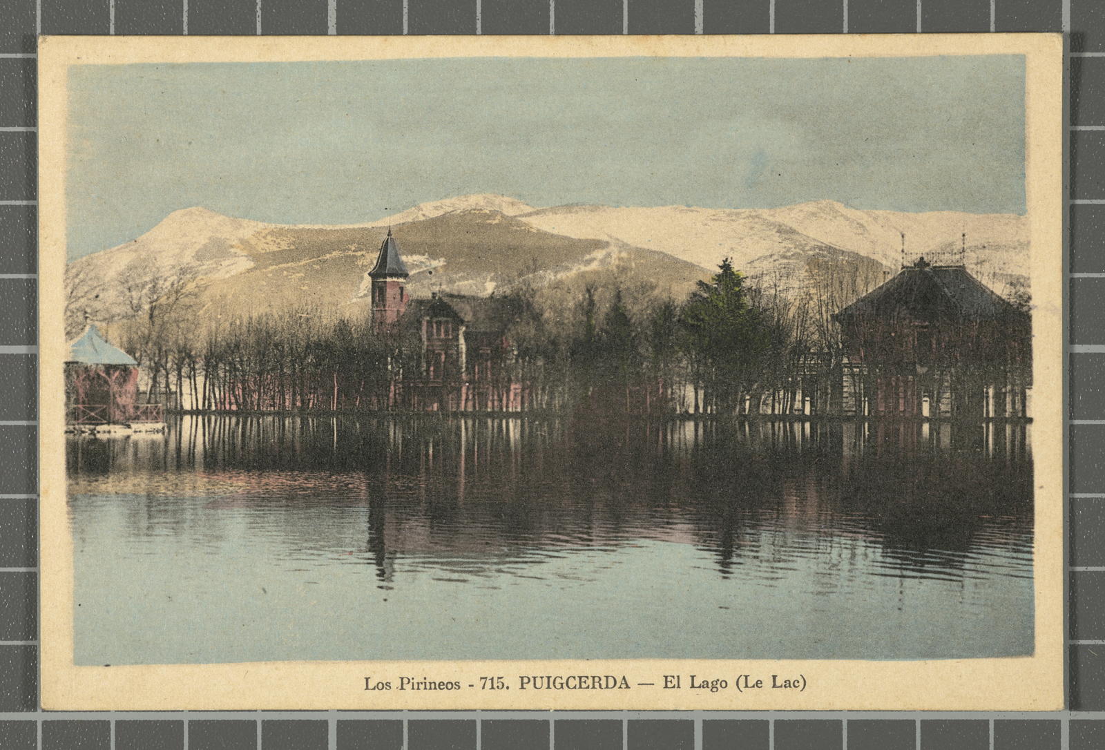 Desconegut, Los Pirineos.- 715. Puigcerda - El Lago