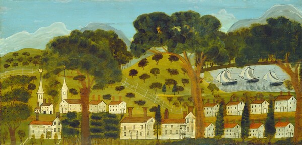 American 19th Century, New England Village