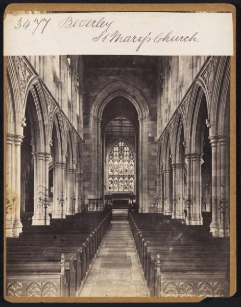 Francis Frith, Beverley.  St. Mary's Church