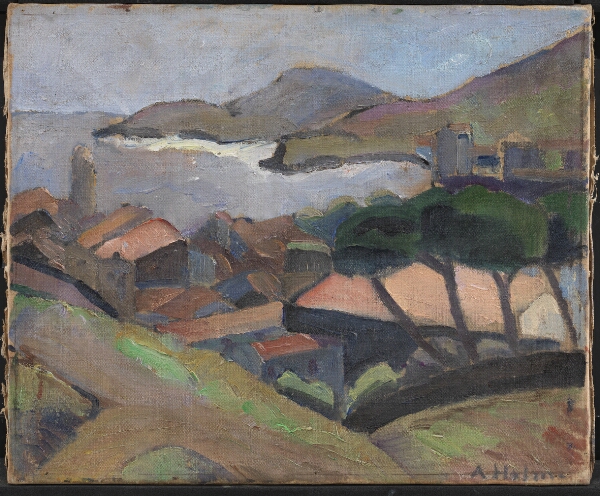 Astrid Holm, Udsigt over Collioure