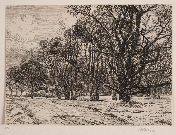 Vilhelm Kyhn, Vinter i skoven